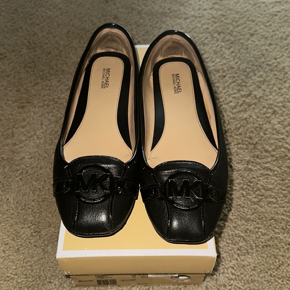 Black Michael Kors Flats